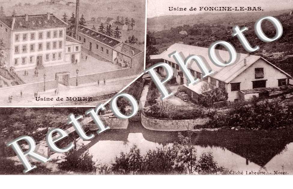Usines Cottet Freres, Usine de Foncine le Bas