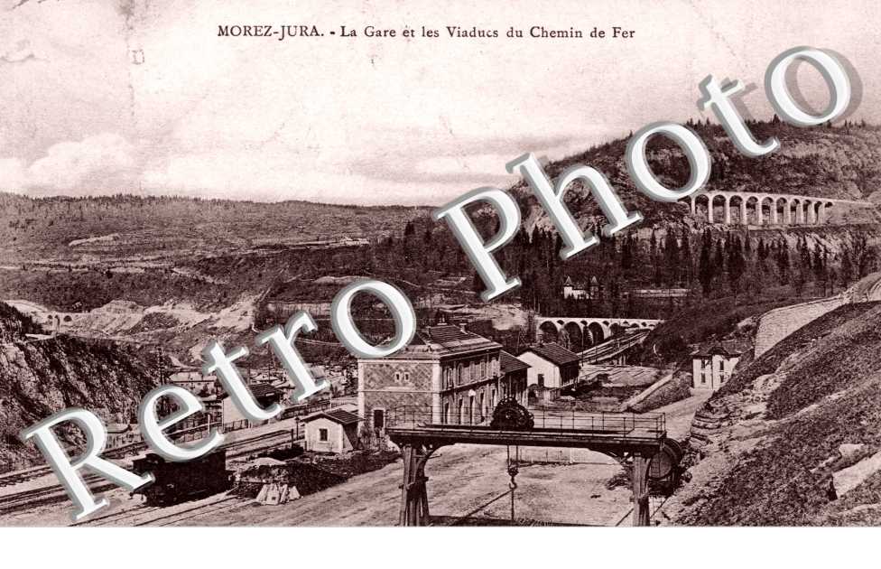 la gare et les Viaducs du Chemin de Fer 