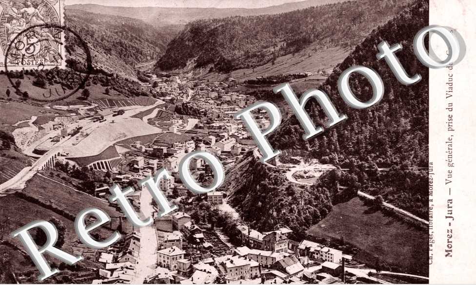 Vue generale prise du Viaduc des Crottes