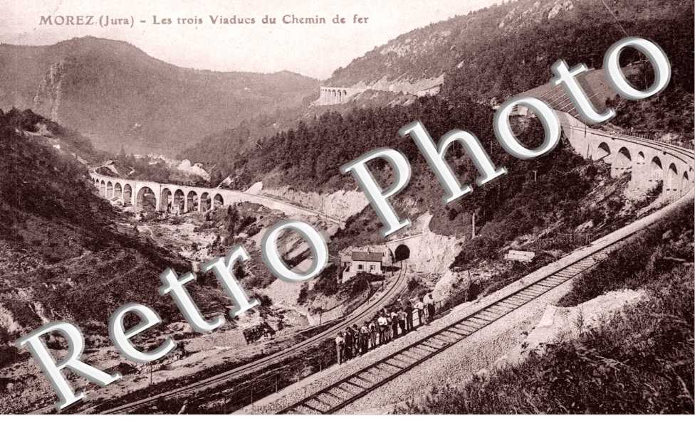 Trois viaducs du chemin de fer