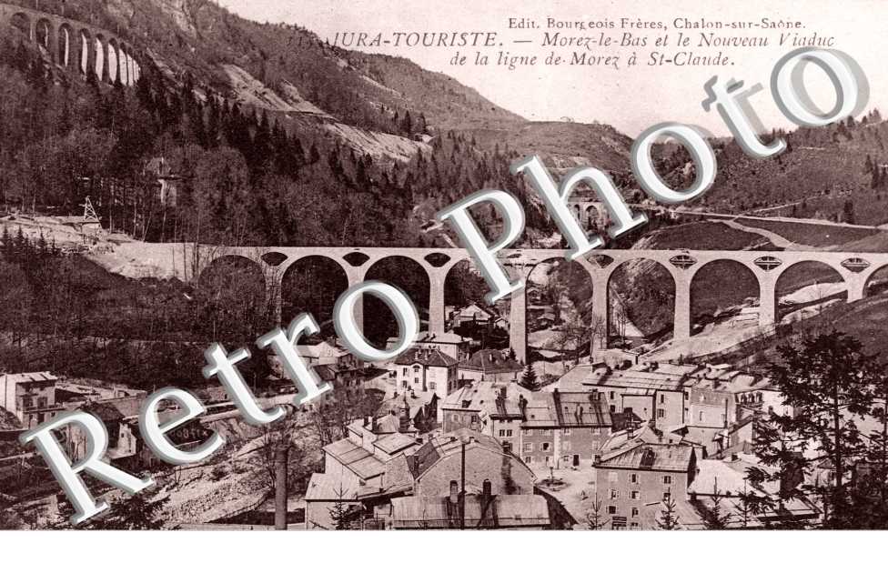 Morez le Bas et le Nouveau Viaduc