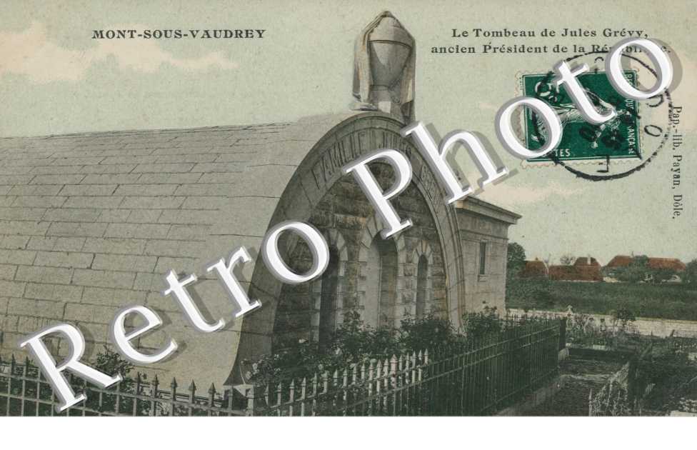 le tombeau de jules grevy, ancien president de la republique (couleur)