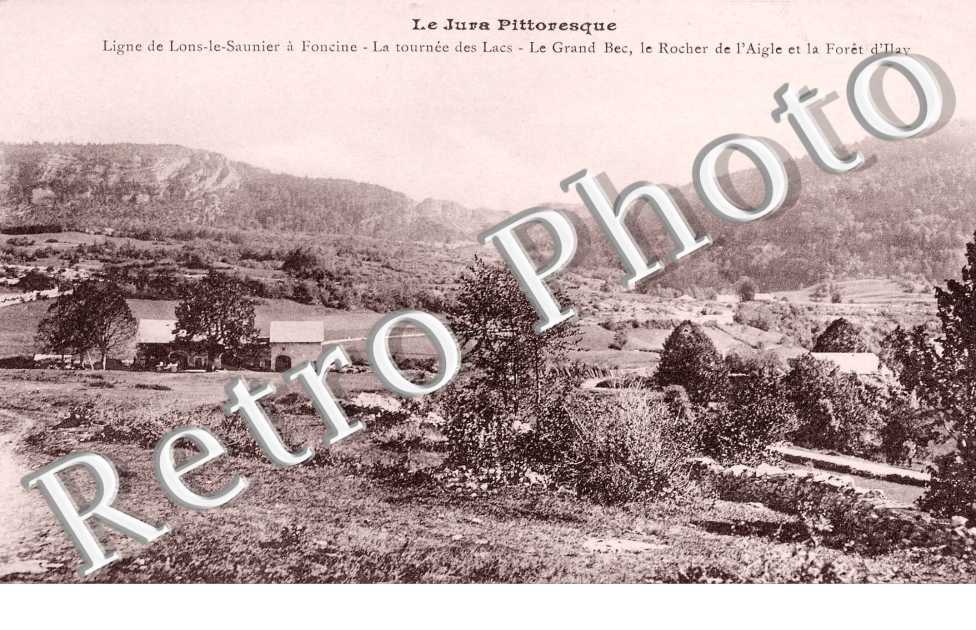 la Tournee des Lacs, le Grand Bec, le Rocher de l&#039;Aigle et la Foret d&#039;Ilay