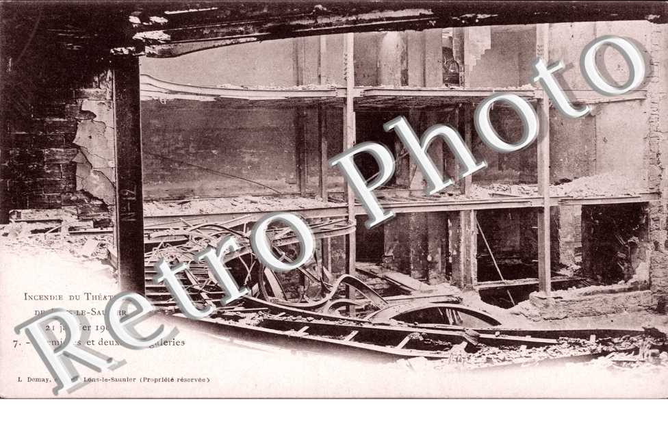 Incendie du Theatre 21 janvier 1901
