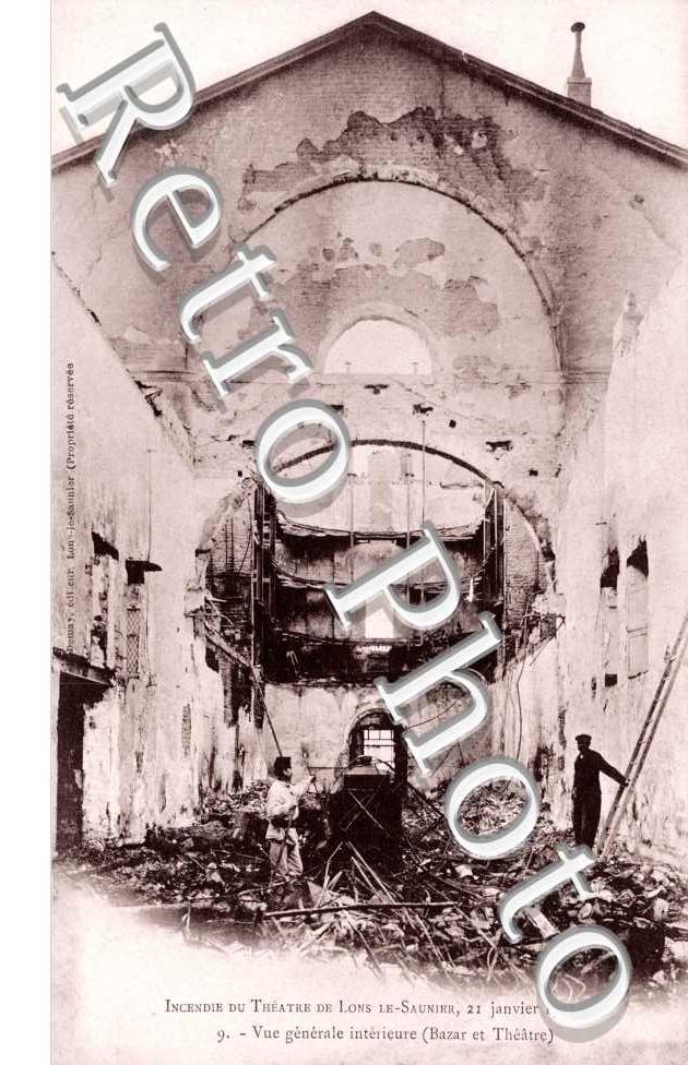 Incendie du Theatre 21 janvier 1901
