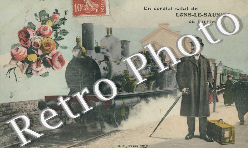 salut de lons le saunier ou j&#039;arrive (couleur) LOCOMOTIVE