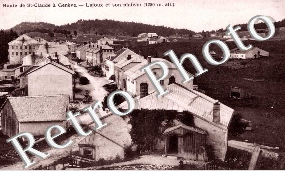 Lajoux et son plateau - route de Saint-Claude