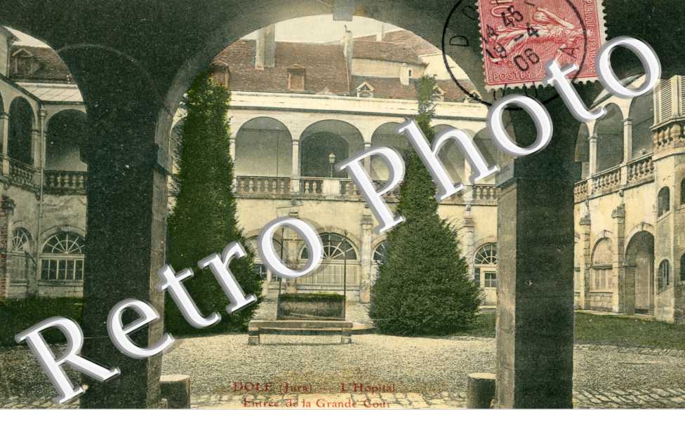 Hopital, entree de la Grande Cour