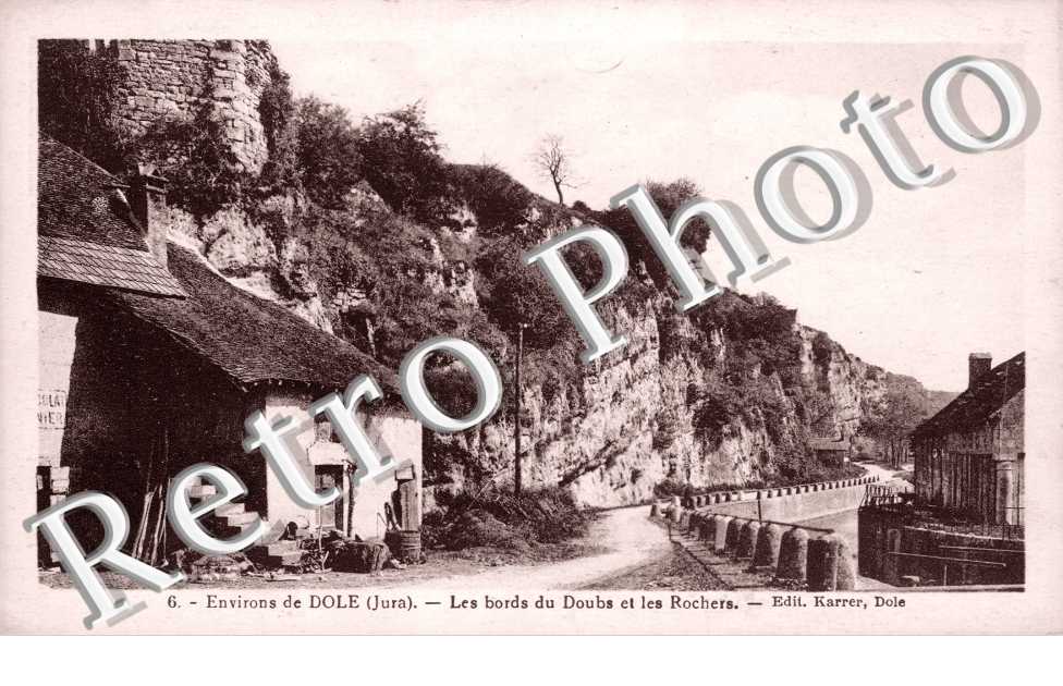Les Bords du Doubs et les Rochers