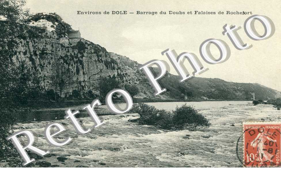 Barrage du Doubs et Falaises de Rochefort