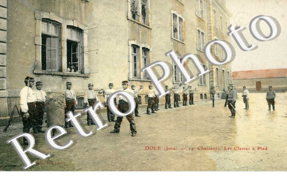 14e Chasseurs - les Classes a Pied