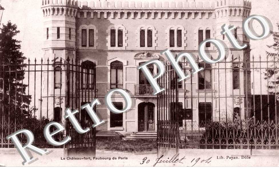 le chateau-fort, faubourg de Paris