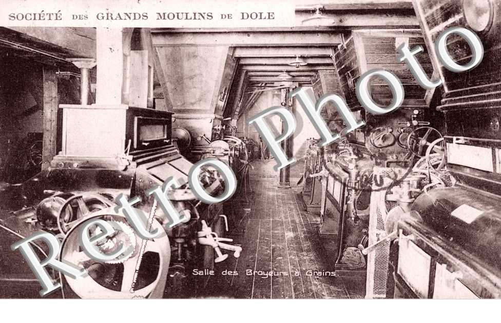 Société des Grands Moulins de Dole, Salle des Broyeurs à Grains