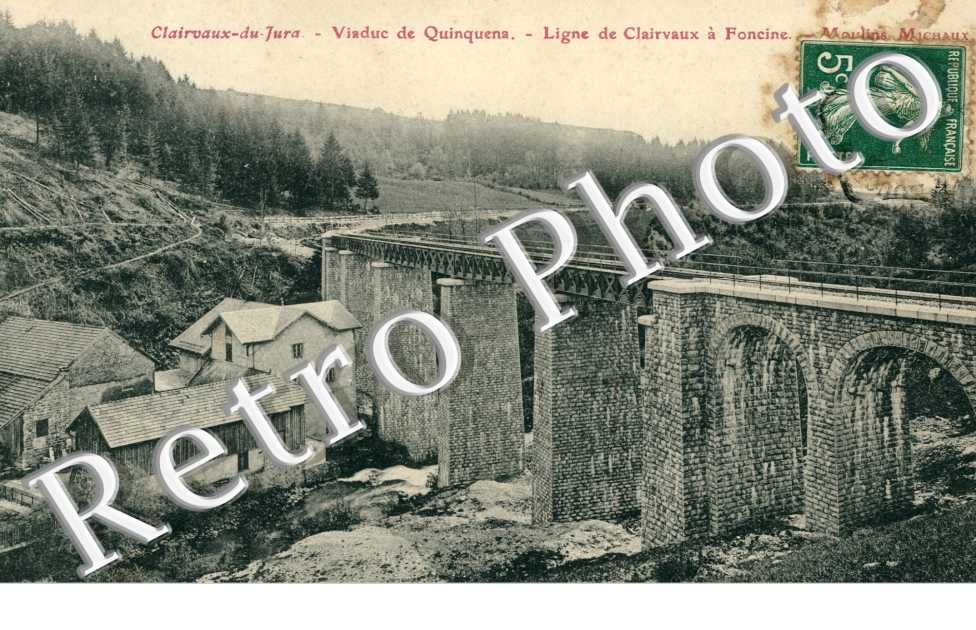 Viaduc de Quinquena, Moulins Michaux