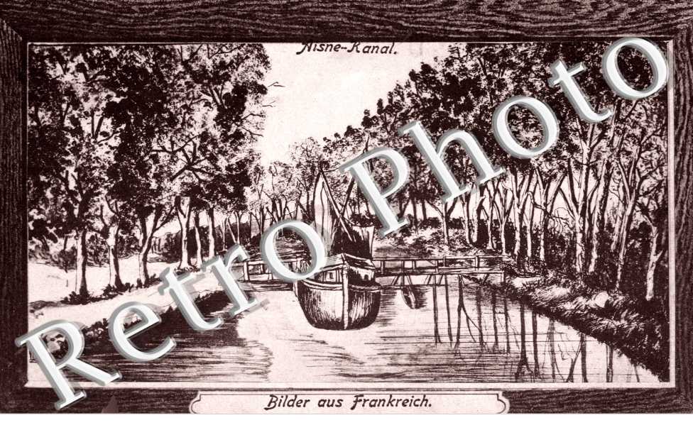 Aisne-Kanam Bilder aus Frankreich