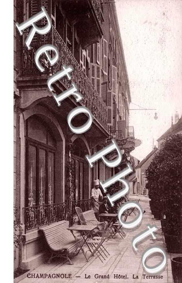 Le Grand Hotel, la Terrasse