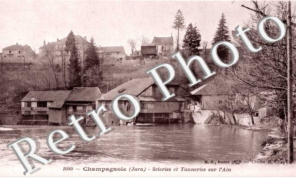 Scieries et Tanneries sur l&#039;Ain