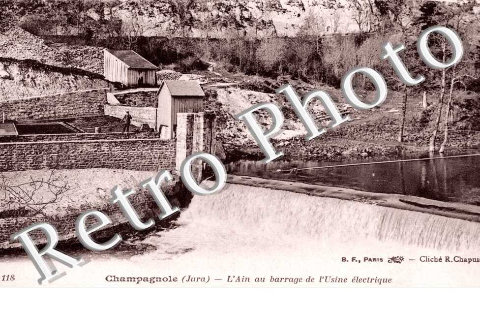 L&#039;ain au Barrage de l&#039;Usine electrique