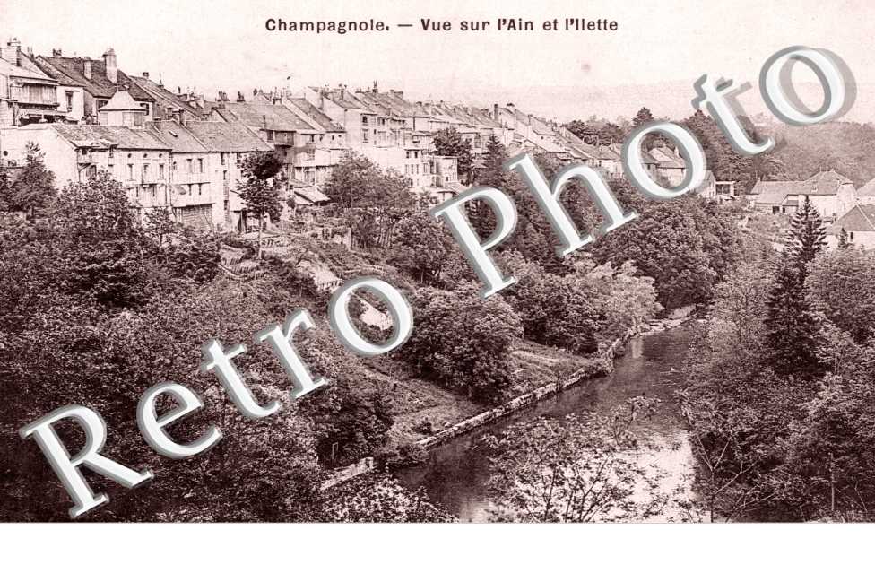 Vue sur l&#039;Ain et l&#039;Ilette