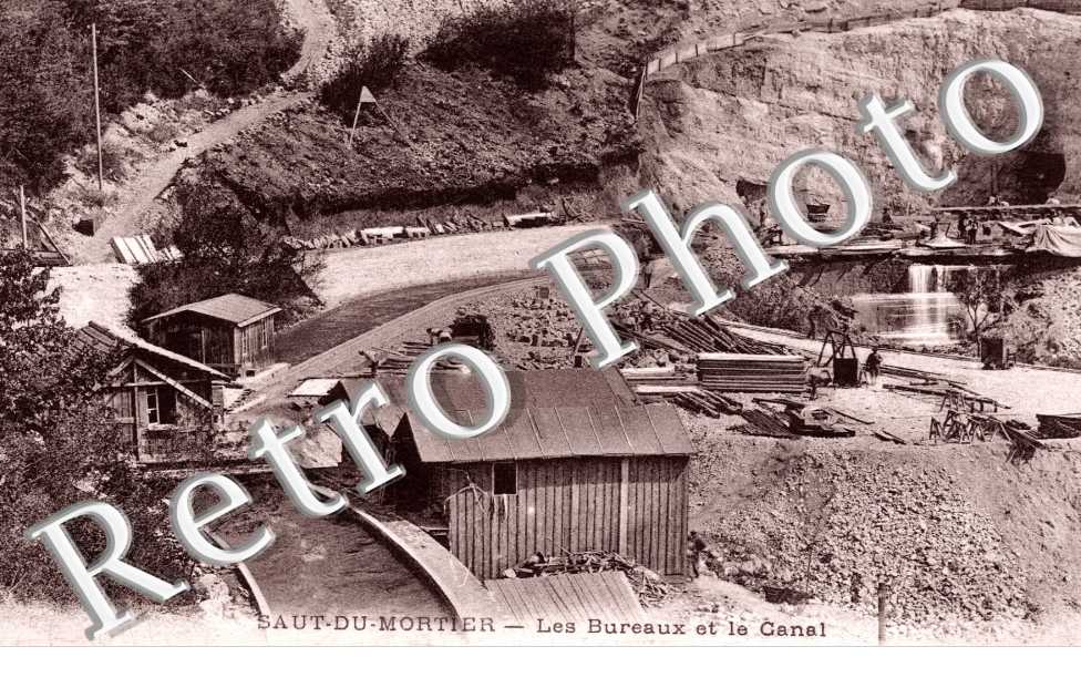 Saut du mortier - Les bureaux et le canal