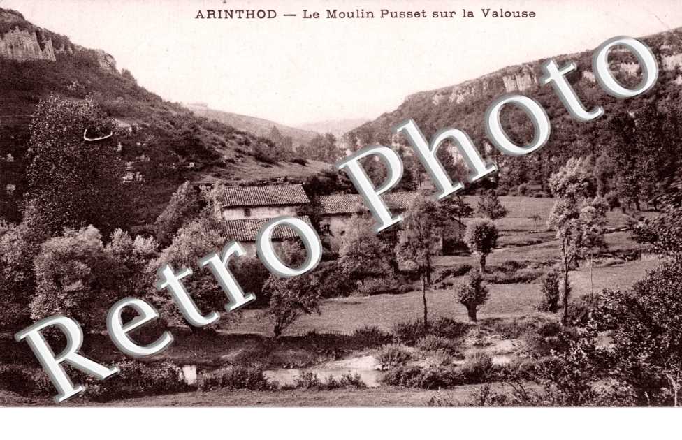 Le Moulin Pusset sur la Valouse
