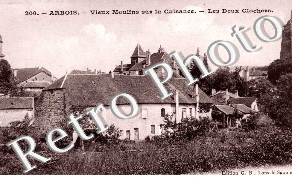 Vieux Moulin sur la Cuisance, les Deux Clochers