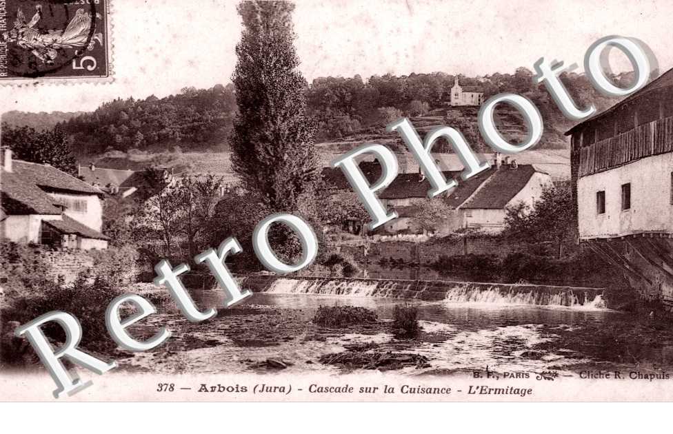 Cascade sur la Cuisance, l&#039;Ermitage