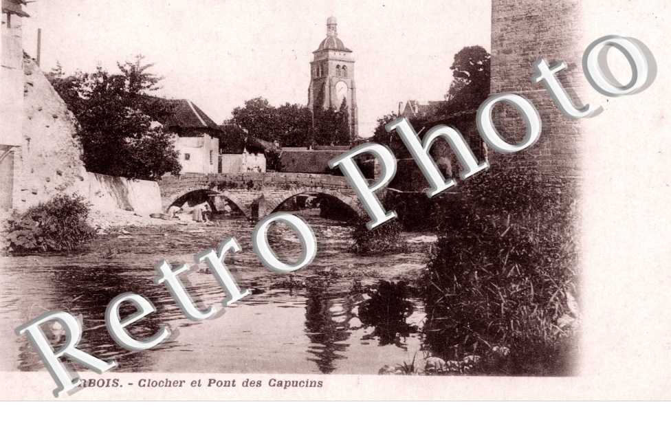 Clocher et pont des Capucins