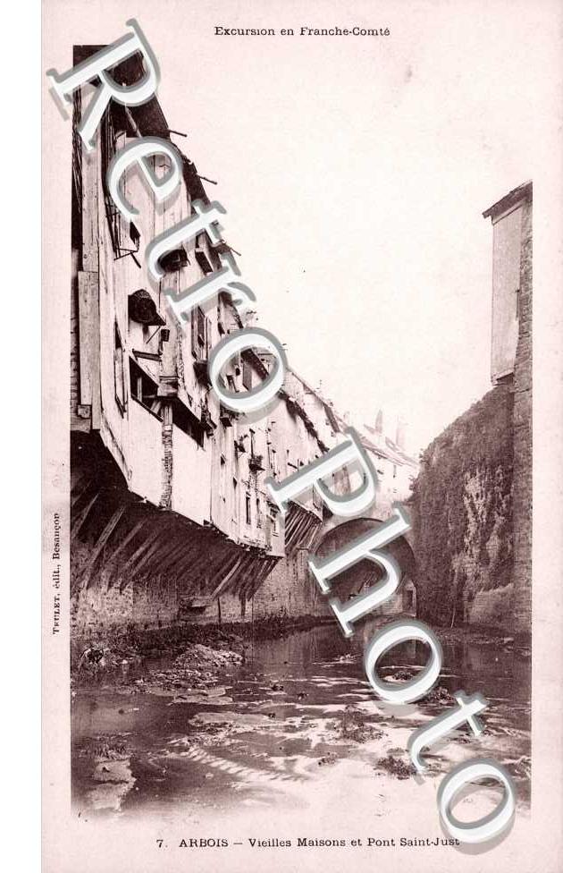 Vieilles Maisons et Pont Saint Just