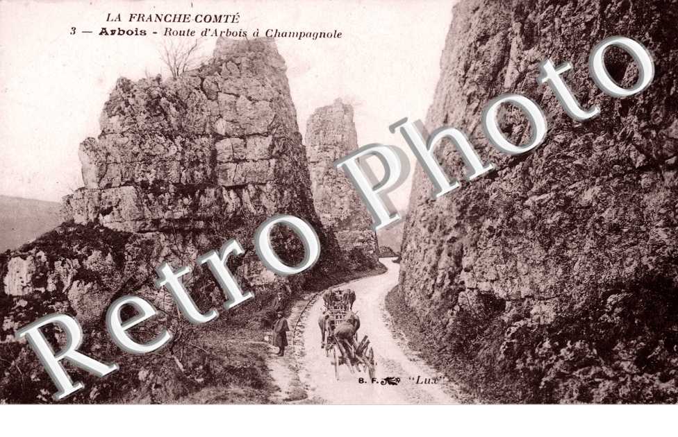 Route d&#039;Arbois a Champagnole