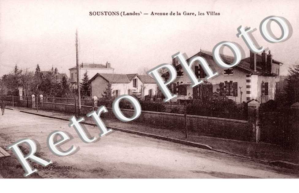 Avenue de la gare - les villas