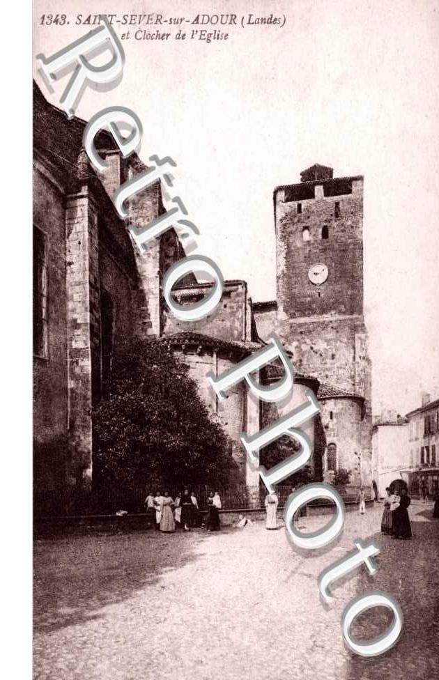 abside et clocher de l&#039;eglise