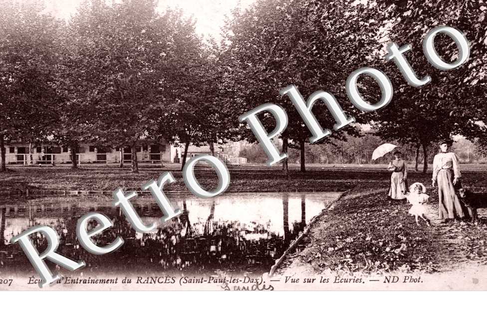 Vue sur les ecuries