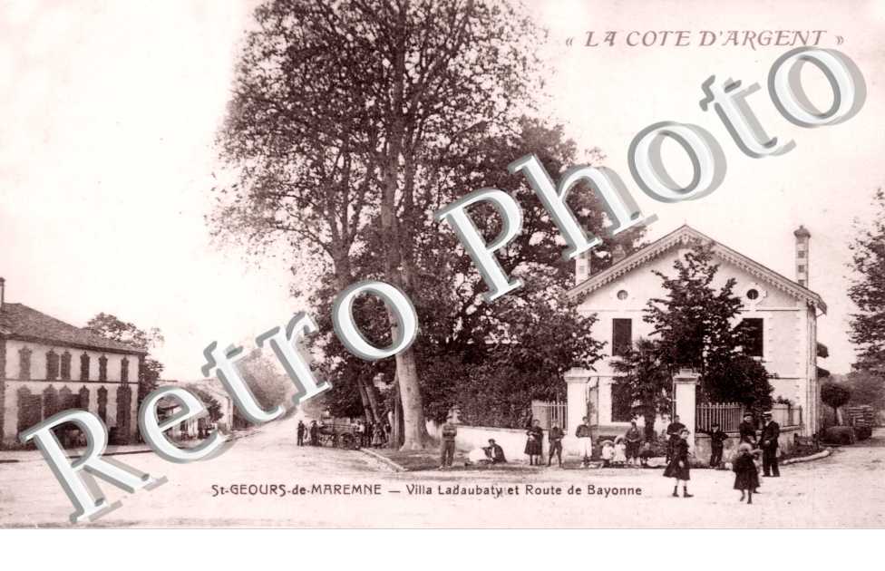 Villa Ladaubaty et route de Bayonne