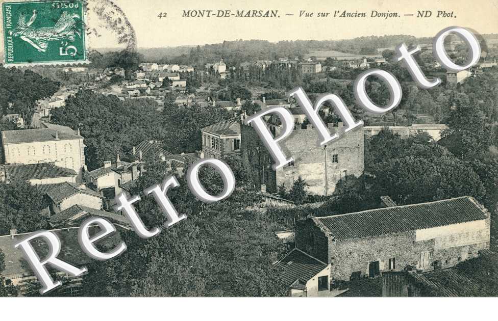 Vue sur l'ancien Donjon