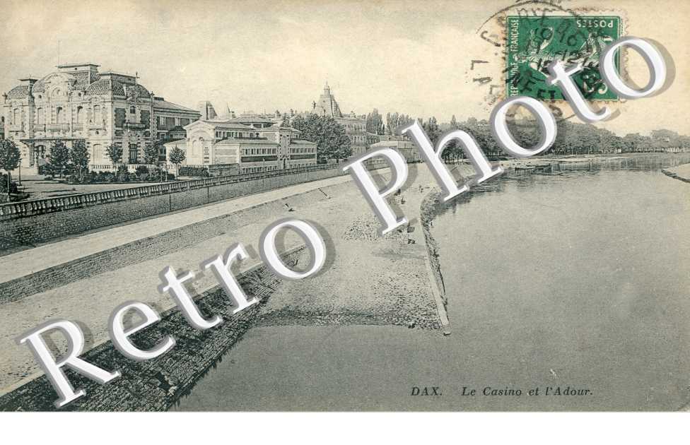Le Casino et l'Adour
