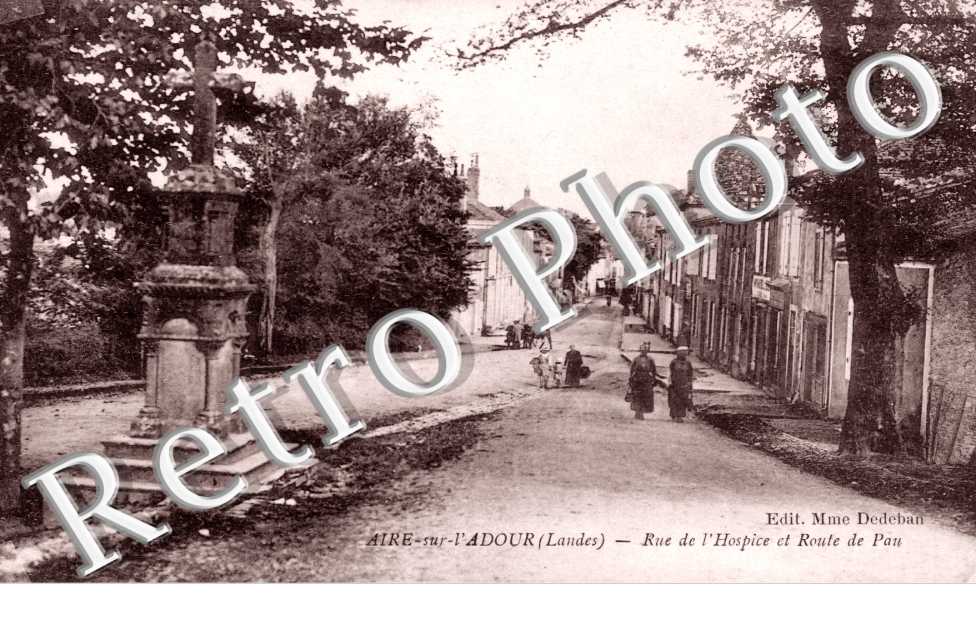 Rue de l&#039;hospice et route de Pau