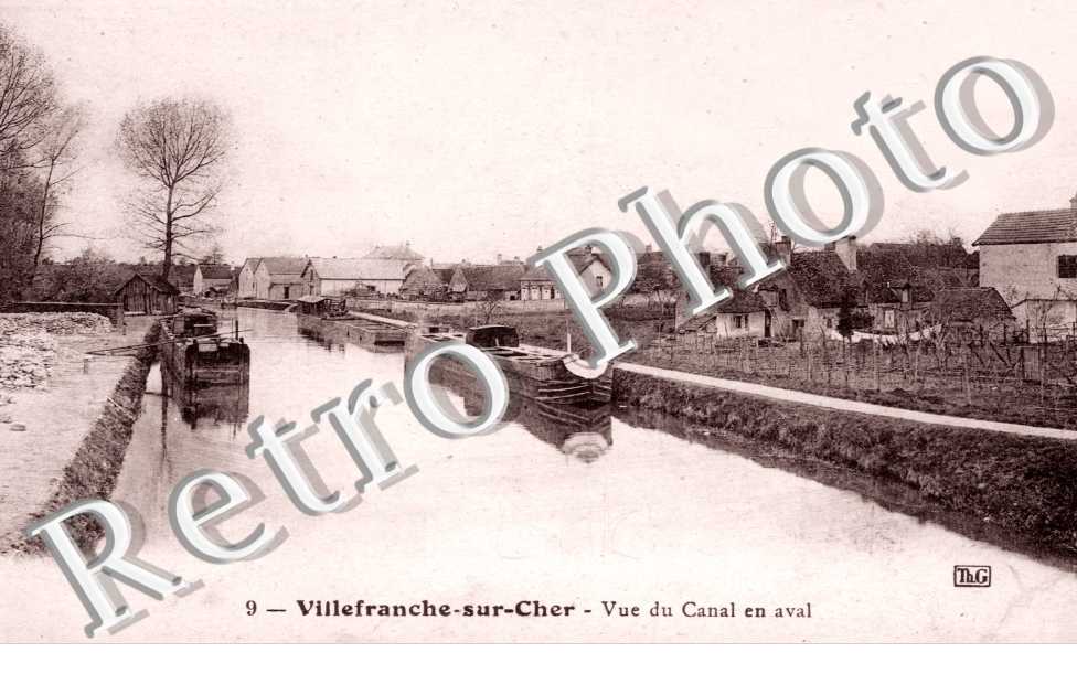 Vue du Canal en aval