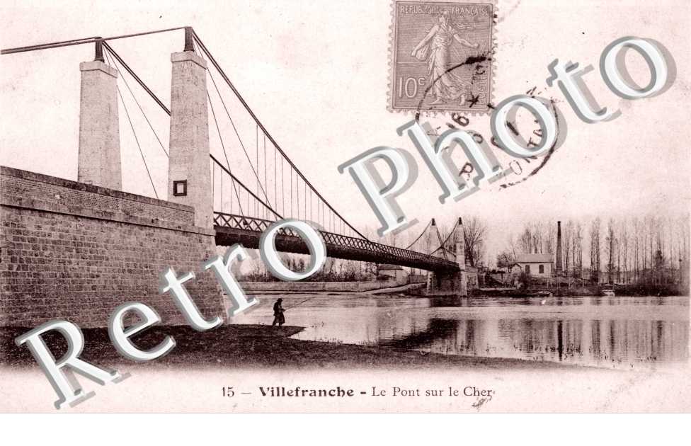 Le Pont sur le Cher