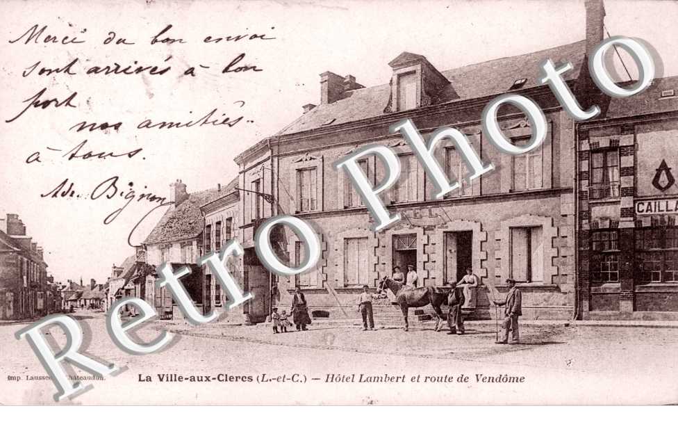 hotel Lambert et route de Vendome