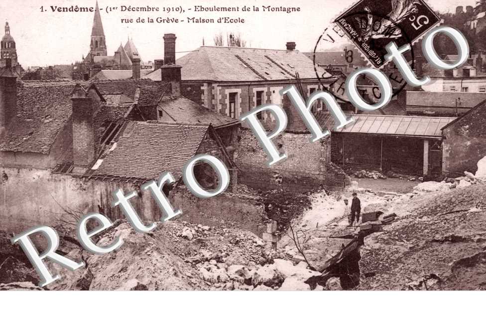 eboulement de la montagne du 1er decembre 1910 
