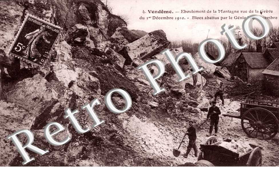 eboulement de la montagne du 1er decembre 1910