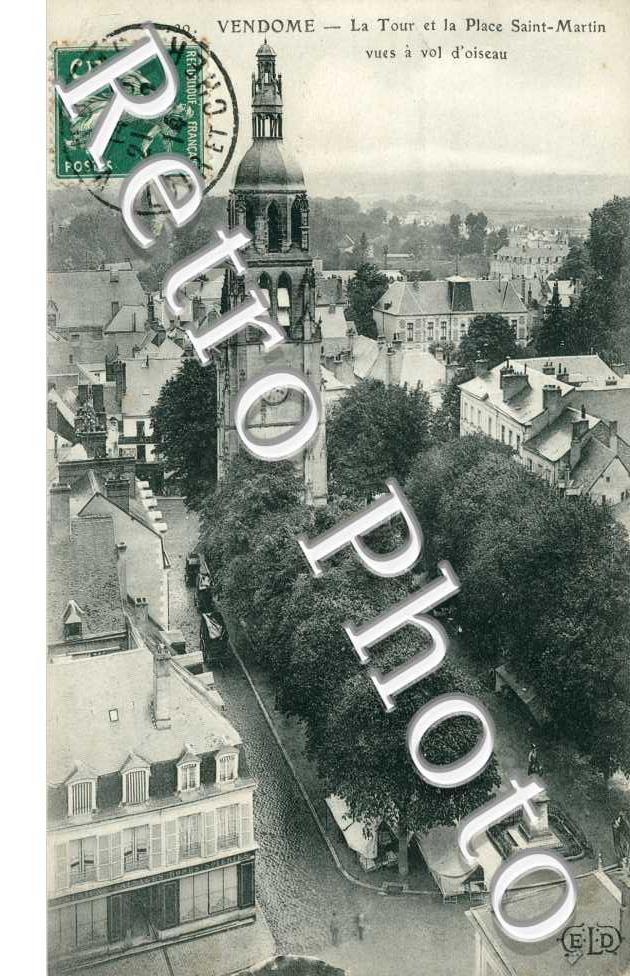 la tour et la place Saint-Martin
