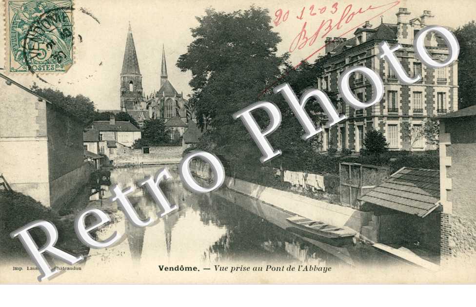 Vue prise au Pont de l'Abbaye