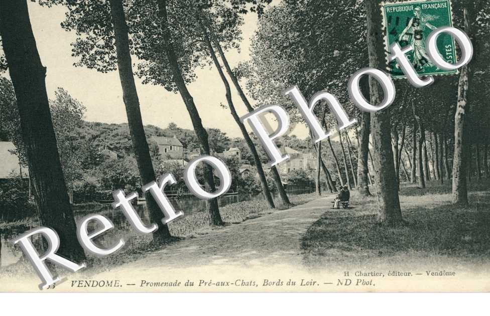 Promenade du Pre-aux-Chats, Bords du Loir