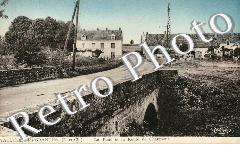 Le Pont et la Route de Chaumont
