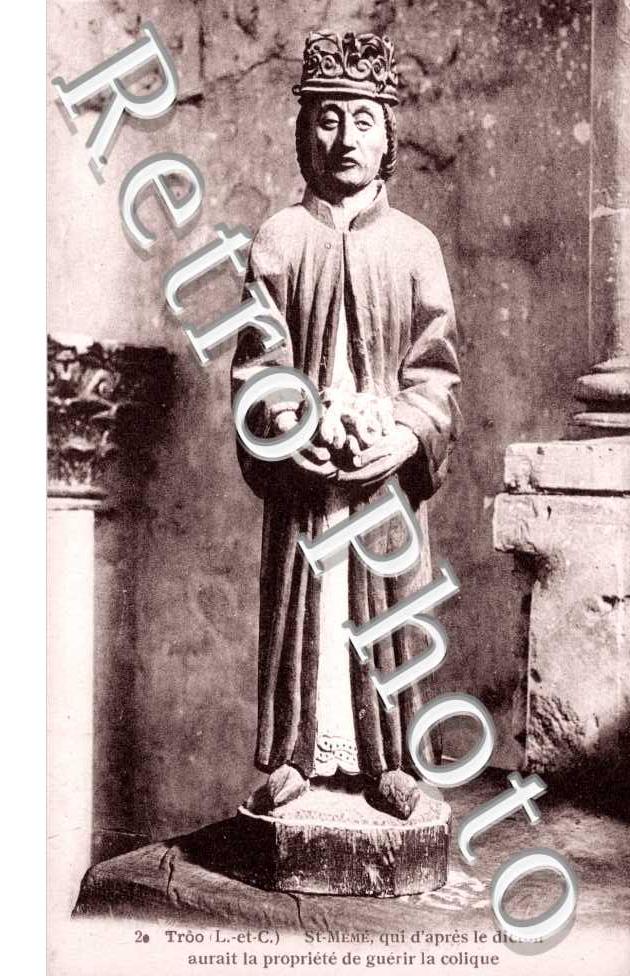 Interieur de l'eglise Saint Meme