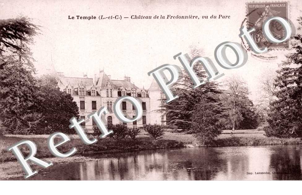 chateau de la Fredonniere, vu du parc