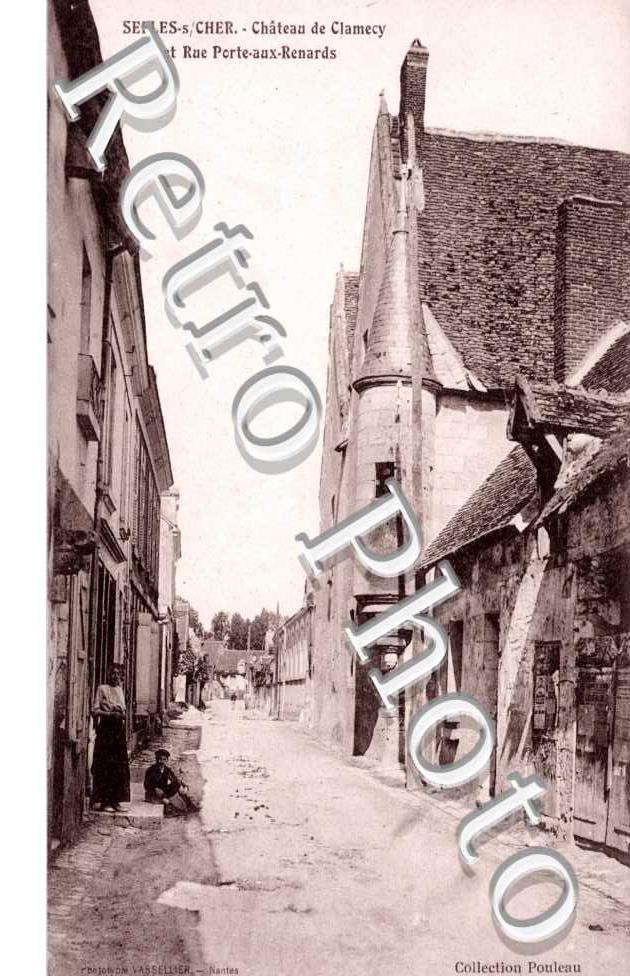 Chateau de Clamecy et Rue Porte-aux-Renards