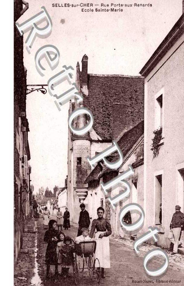 rue porte aux Renards - ecole Ste marie